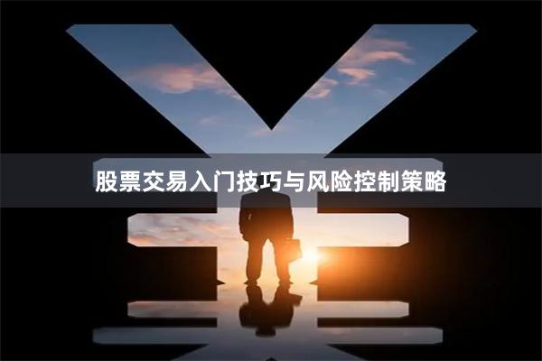 股票交易入门技巧与风险控制策略